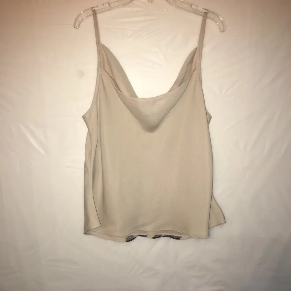 Worth Silk Camisole Brown Size 16 Vintage - Picture 2 of 11